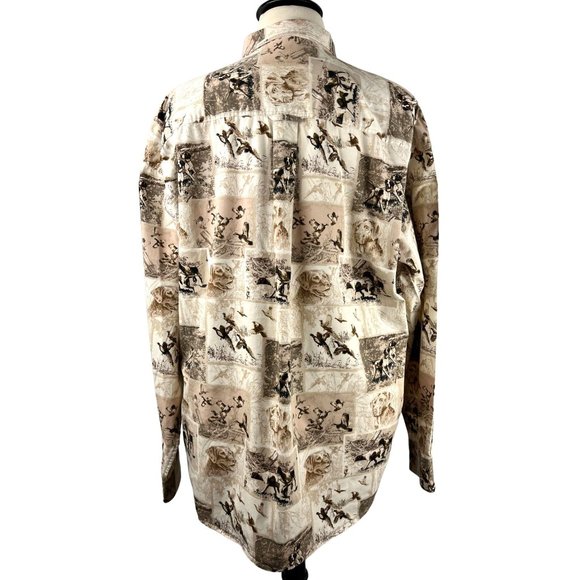 North River Outfitters, Hunting Duck Dog Long Sleeve Shirt, Men's Size XXLarge - Picture 4 of 14